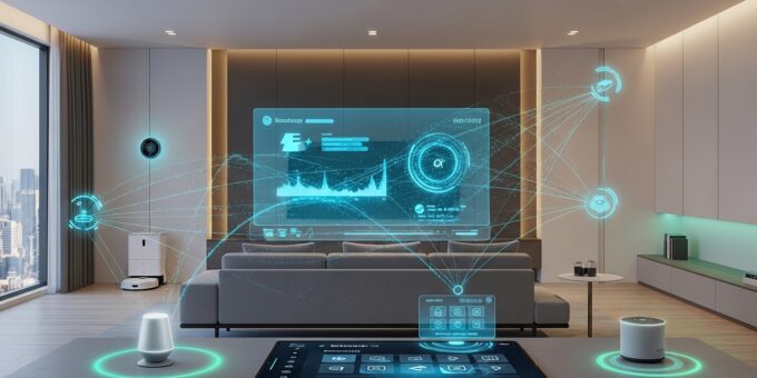 how to build a smart home using AI and IoT devices
