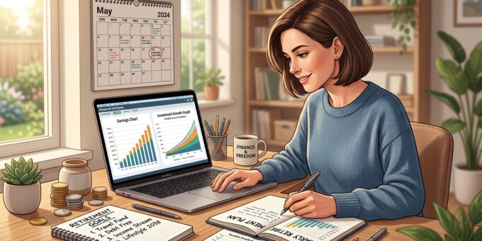how to save and invest money wisely for early retirement